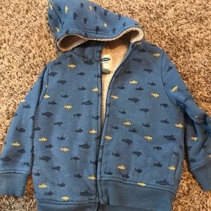 Heavy duty zip up hoody